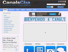 Tablet Screenshot of canalscba.com.ar